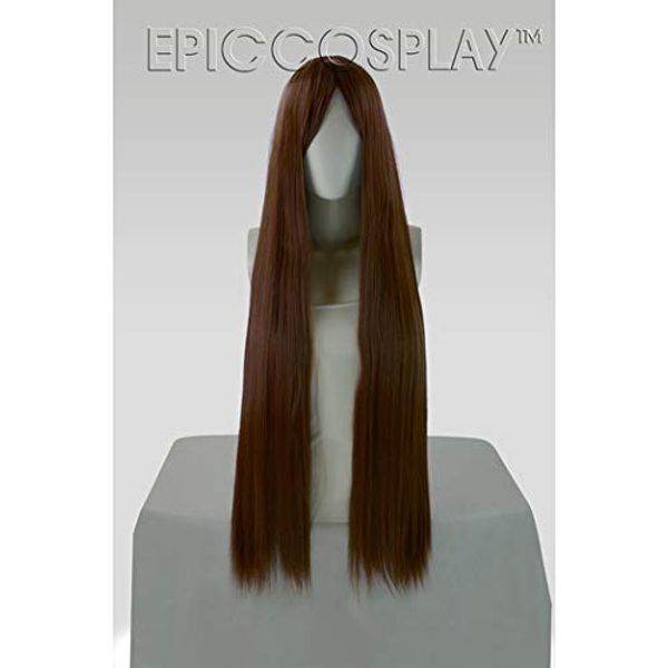 EpicCosplay® Persephone Dark Brown Long Straight Wigs