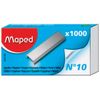 Maped N°10 Grau Staples, 1000 per box, Premium Quality for Optimum Stapling Performance