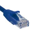 NavePoint Ethernet Patch Cable CAT6A, UTP, 24AWG, 2 Ft, 10 Pack, Blue