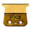 BaBylissPRO FX703G FX3 DLC/Titanium Ultra-Thin Zero Gap Thin Tooth Replacement Trimmer Blade
