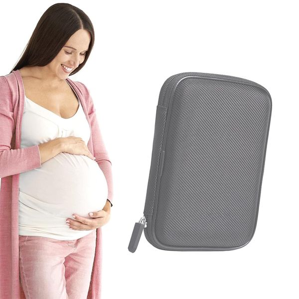 Bag for Baby Monitor Heartbeat Pregnancy Accessories Pocket Portable Doppler Fetal Heart Rate Monitor Bag Easy to Use HUYTR14