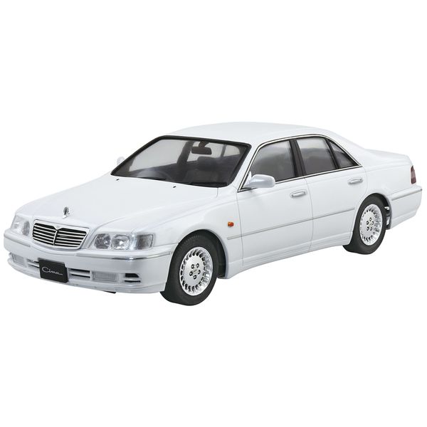 Aoshima Bunka Kyozai 1/24 The Model Car Series No. 137 Nissan Y33 Cima 1996 Plastic Model Molded Color