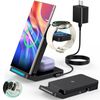 Meifigno 3 in 1 Wireless Charger, Black