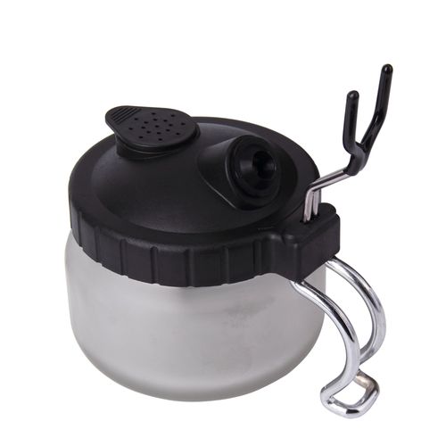 Multifunctional Airbrush Cleaning Pot Wash Station with Holder