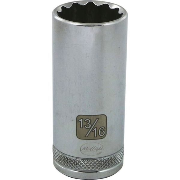 Tools 3/8" Drive 12 Point SAE, 13/16" Deep Length, Chrome Socket, Mfr: D009626-A