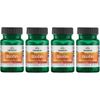 Swanson Biotin - Timed-Release 10,000 mcg 60 Tabs 4 Pack