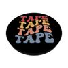 Tape Groovy Cassette PopSockets Standard PopGrip