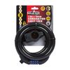 Fort Knox 77072 1.5m x 15mm Combination Cable Lock, Black