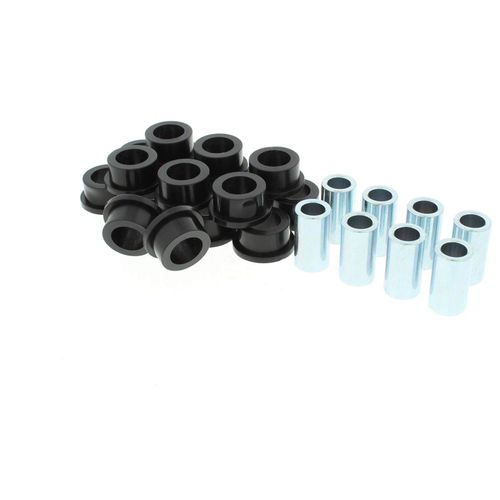 Speedway Motors Four-Bar Rod End Plastic Bushing Kit for ½” Bolt - Set of 8 - Fits Speedway 5/8" Threaded 4-Bar Ends - Black Plastic Construction - Replacement or Custom Build