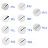 Tattoo Needles Set - 50PCS Sterile Bugpin Tattoo Needles 7RS Tattoo Machine Needles Disposable Tattoo Gun Needles 7 Round Shader for Tattoo Kit
