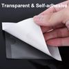 DOETYD 2 Pack Square Permit Holders Car Parking Permit Holder, Work Pass Holder, 10.5 x 10.5cm