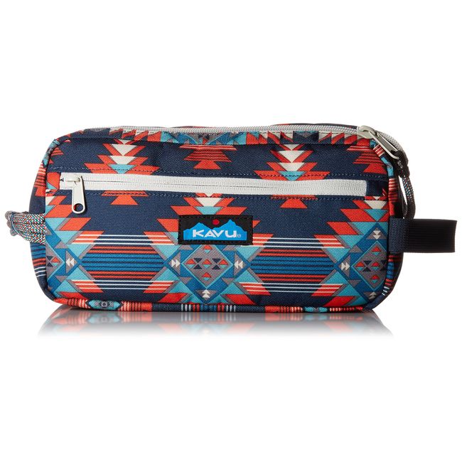 KAVU Grizzly Kit Accessory Bag Padded Lightweight Travel Case - Mojave