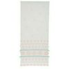Fabric Table Runner Pastel Pink Patterned Canvas Spring Easter Table Decor 16x72