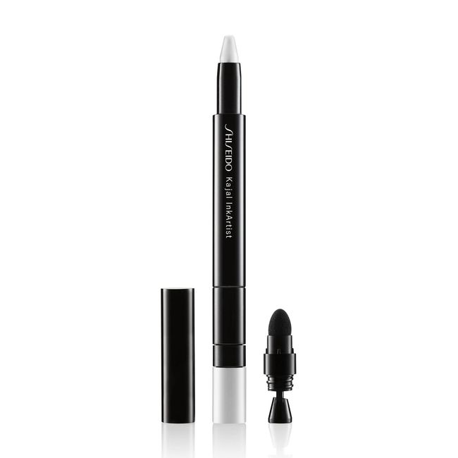 Shiseido Kajal InkArtist Kabuki White 10-4-in-1 Liner Kajal Eyeshadow & Brow ...