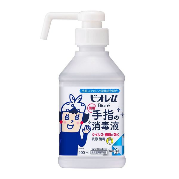 Kao Biore u Hand Sanitizer, Stand-type, 400ml, Designated Quasi-drug (4901301251039)