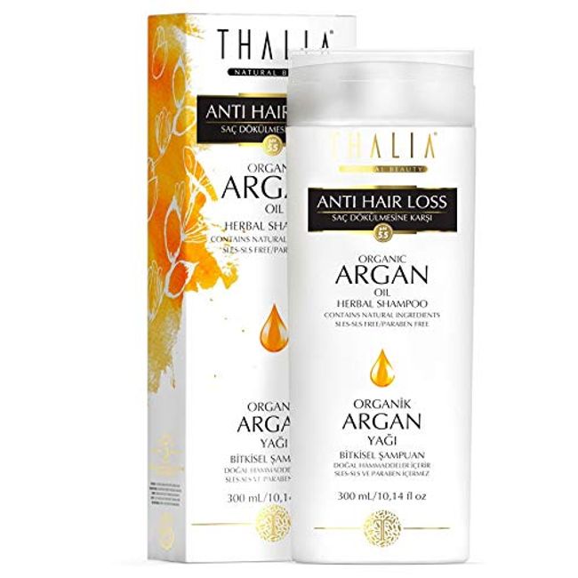 Thalia Natural Beauty Anti Hair Loss Organik Argan Yağlı Şampuan, 300 Ml