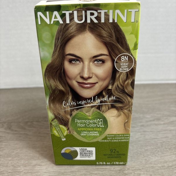 Naturtint - Permanent Hair Color - 8N Wheat Germ Blonde - 5.75 Oz (Pack of 1)