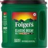 Folgers DECAFFEINATED CLASSIC ROAST MEDIUM Ground Coffee 28.8 oz ( 270 CUPS)