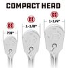 Powerbuilt 1/4 Inch Drive 72 Teeth Sealed Head Ratchet - 649930