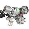 Finest-Filters Twin Gauge CO2 Controller Vertical (Face-Up) CO2 Pressure Indicator