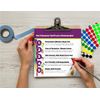 ChromaLabel 0.75 Inch Round Label Permanent Color Code Dot Stickers, 1000 Labels per Roll, Maroon