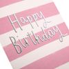 Hallmark General Birthday Card from The Studio - Contemporary Embossed Text Design