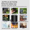 LEADTOPS 50FT 18/2 2x0.8mm² Landscape Lighting Wire 2 Conductor Low Voltage Extension Cable