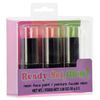 iscream Ready, Set, Glow! 3-piece Multicolor Sheer Neon Face Paint Stick Set