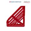 Deflecto Essential Range Maxi Magazine File Holder -Red Desk File Organiser