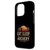 iPhone 13 Pro Eat Sleep Archery Enthusiast Sunset Case
