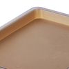 Stackable Plastic Storage Bin with Lid Ample Capacity Grooved Bottom Storage Bin
