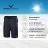 Black Crevice Men's Insulation Trousers I Ski Touring Trousers Sizes I Breathable Men's Ski Trousers I Elastic Waistband I 100% Polyester I Waterproof Touring Ski Trousers, black/red