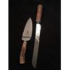 Antler Handled Cake Knife and Server Set