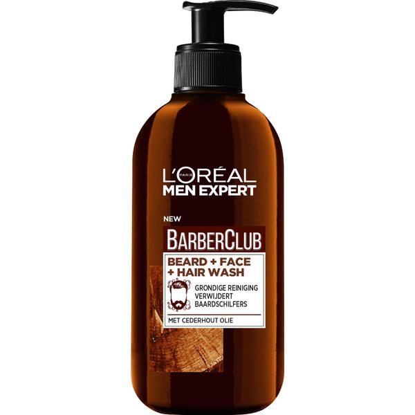 Men Expert Barber Club Wash Beard/Face