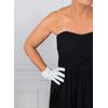 Dents Women's Spotted Cotton Gloves WHITE/Black ONE