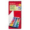 Herlitz ST12 Watercolour Set with Opaque White (12 Colors)