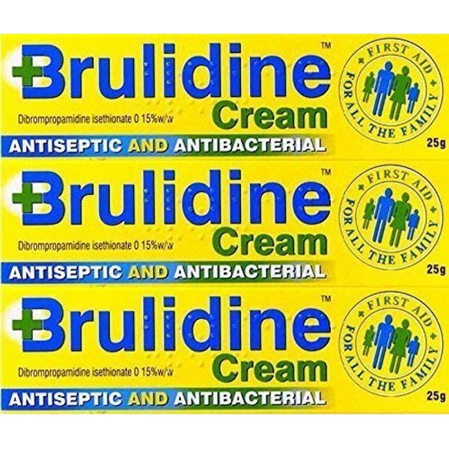 Brulidine Antiseptic Cream 25g x 6 Packs