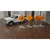 Custom 1/50 Scale Caution Signs Set of 4