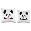 Cute Panda Cheeky face Throw Pillow