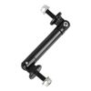 X AUTOHAUX 2Pcs Car Adjustable Front Bumper Lip Splitter Support Rod Black