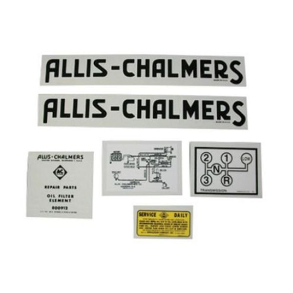 G Decal Set Mylar fits Allis Chalmers G