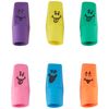 Funny Face Cap Erasers (1-Pack of 144)