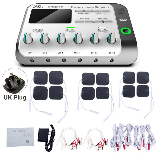 Acupuncture Stimulator Machine Electric Acupuncture Needle Stimulator  Massager Machine 6 Channels Outputs Patch Massager Care Device Pulse  Electrotherapy Acupuncture Instrument Hwato SDZ-II : : Health &  Personal Care