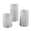 Lights4fun LED Table Candles Flickering Warm White Gold Battery Operated
