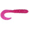 Big Bite Baits CTG311 Curl Tail Grub White, 3"