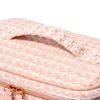 Francfranc Franc Tweed Vanity Pouch, Pink