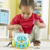 Learning Resources LER9045 Baby Toy, Educational Fingertips, Owl, Authentic Product