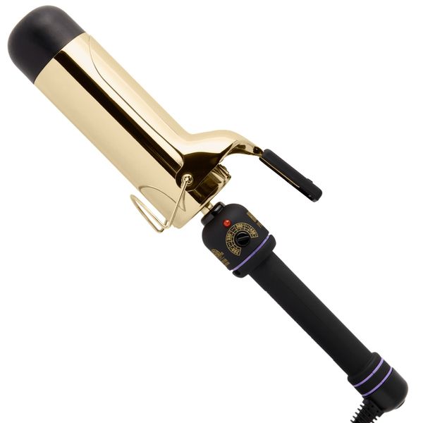 Hot Tools Pro Artist 24K Gold Jumbo Curling Iron | Long Lasting, Defined Curls (2 in)