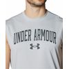 UA Tech Graphic Sleeveless Shirt, mod grey, L