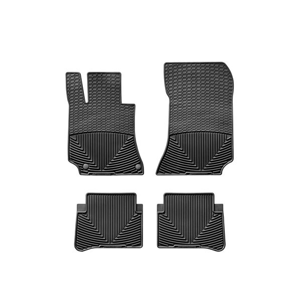 WeatherTech All-Weather Floor Mats - MB W212 B - Black